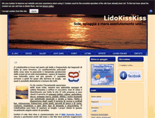 Tablet Screenshot of lidokisskiss.it